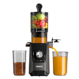 Ciarra Compact Cold Press Juicer 200W | Single Knob Control, Easy Cleanup & High Juice Yield