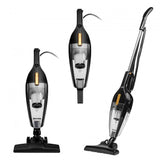 Ovente Electric Bagless 3-in-1 Stick and Handheld Vacuum 600W Lightweight Multi-Surface Cleaner with Floor Brush & Crevice Nozzle Tool for Cleaning Hardwood, Carpet, Pet Hair, Kitchen, Car ST101 Series