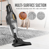 Ovente Electric Bagless 3-in-1 Stick and Handheld Vacuum 600W Lightweight Multi-Surface Cleaner with Floor Brush & Crevice Nozzle Tool for Cleaning Hardwood, Carpet, Pet Hair, Kitchen, Car ST101 Series