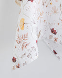 Linen tea towel in Meadow print