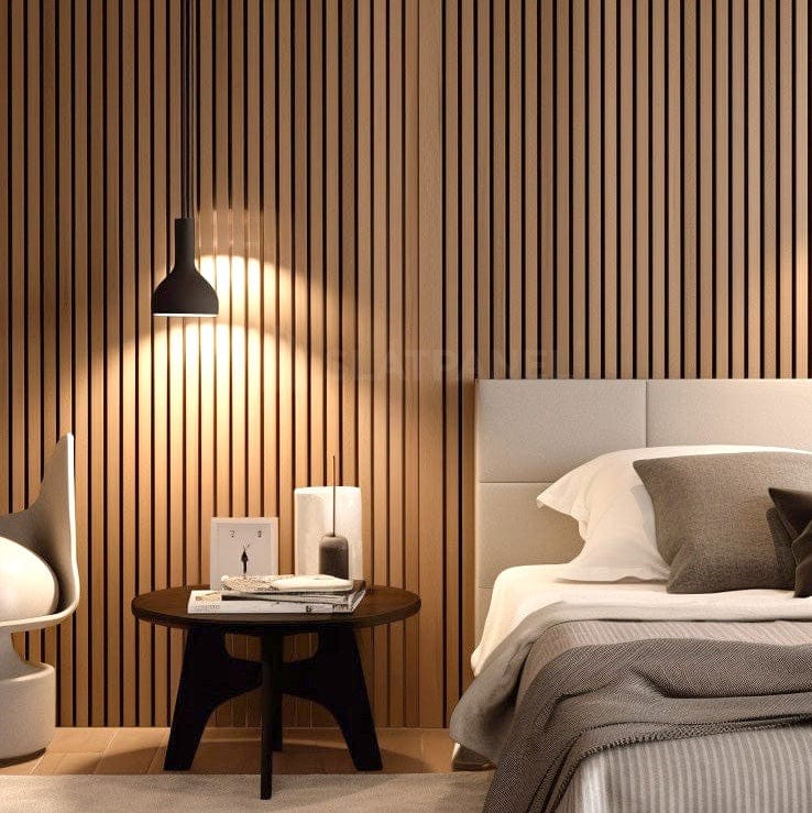 Oak Acoustic Slat Wood Wall Panels | Natural Core | Original Slatpanel®