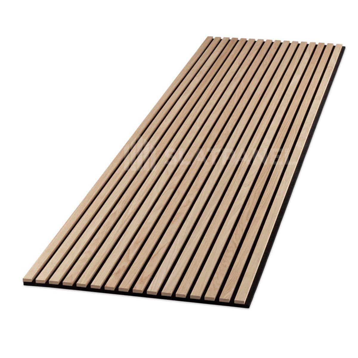 Oak Acoustic Slat Wood Wall Panels | Natural Core | Original Slatpanel®