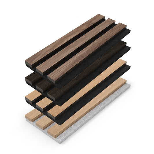 Acoustic Slat Wood Panels Full Sample Box