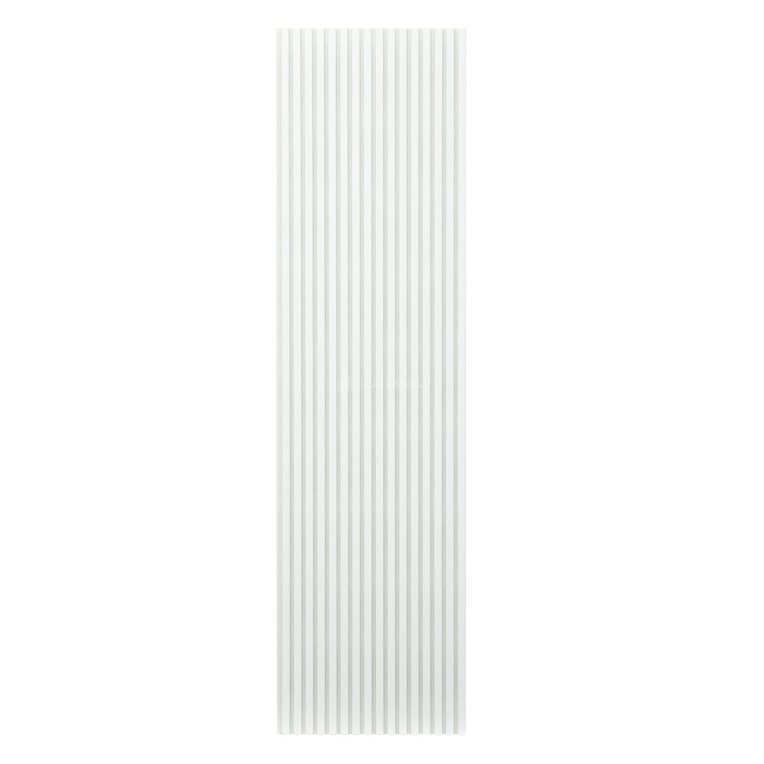 Snow White Color Matte Acoustic Slat Wall Panels | Original Slatpanel®