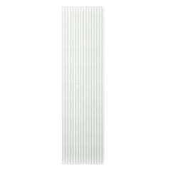 Snow White Color Matte Acoustic Slat Wall Panels | Original Slatpanel®