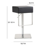 Seville Performance Vegan Leather Adjustable Stool