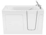 ANZZI Value Series 30 in. x 60 in. Quick Fill Walk-In Whirlpool and Air Tub in White