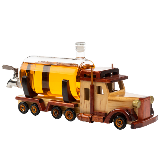 Truck Wine & Whiskey Decanter, 1000ml 18"L