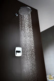 Thyme Single Handle Wall Mounted Showerhead in Polished Chrome