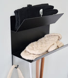Magnetic Entryway Rack - Steel