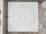 Abyss 59" Freestanding Bathtub in White