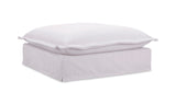 Olivia Ottoman White