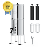 Waterdrop 2.25-gallon King Tank Gravity Water Filter System, With Stand
