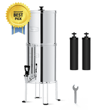 Waterdrop 2.25-gallon King Tank Gravity Water Filter System, With Stand