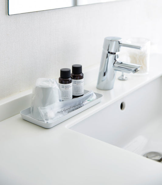 Vanity Tray - Flat - Large - Steel