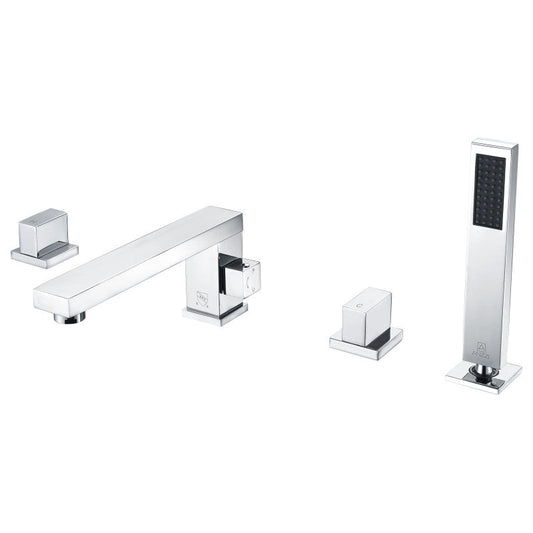 Vernal 2-Handle Deck-Mount Roman Tub Faucet