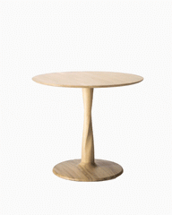 Torsion Round Dining Table