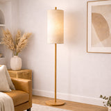 Vialux Floor Lamp - Oak and Natural