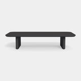 VICTORIA ALUMINUM Slatted Coffee Table