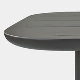 VICTORIA ALUMINUM Slatted Coffee Table