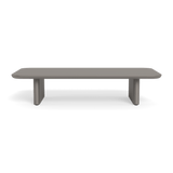 VICTORIA ALUMINUM Slatted Coffee Table