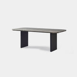 VICTORIA ALUMINUM Stone Dining Table 81"