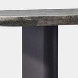 VICTORIA ALUMINUM Stone Dining Table 81"