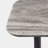 VICTORIA ALUMINUM Stone Dining Table 81"
