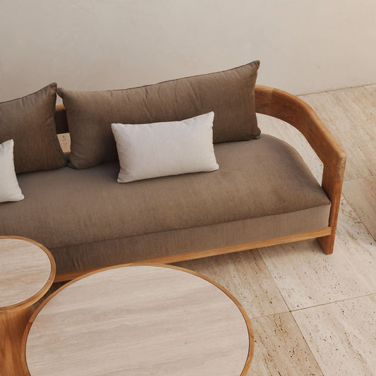 Victoria Teak 3 Seat Sofa