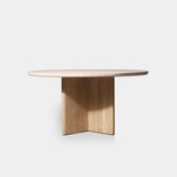 Victoria Teak Round Dining Table 1500