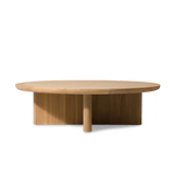 Victoria Teak Round Slatted Coffee Table