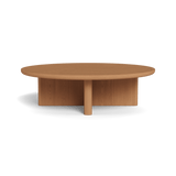 Victoria Teak Round Slatted Coffee Table