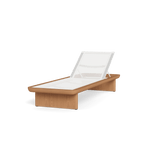 Victoria Teak Sun Lounge