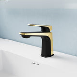 ANZZI Minimalist Single Hole Faucet, Low Arc Spout (5.91" H), 1.2 GPM Water-Saving, Durable Brass Construction, Rhino-Alloy Certified, Various Finishes