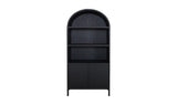Wilde Display Cabinet Black Oak