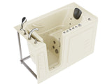 ANZZI Nimbus Series 30" x 59" Therapeutic Walk-In Tub with Microbubbles Hydrotherapy, Heated Backrest, Fast Drain, Chromatherapy, Aromatherapy, and Quick Fill Faucet