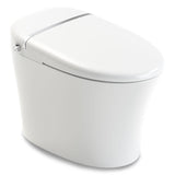 ENVO Aura Elongated 1.28 GPF Smart Bidet Toilet in White with Remote Control, Auto Flush, Heated Seat, and Deodorizer