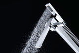 ANZZI Khone Floor Mount Tub Filler (41" H), 2-Handle Control, 60" Hand Sprayer, Solid Brass, cUPC Certified, Various Finishes