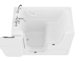 ANZZI Coupe Series 29 in. x 53 in. Wheelchair Access Walk-In Soaking Tub in White