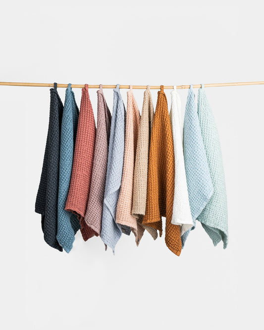 Waffle Kitchen Towel in Cinnamon