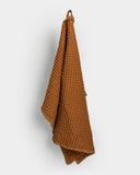 Waffle Kitchen Towel in Cinnamon