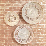Open Weave Wall Baskets, Large - Woven Wall Baskets | LIKHÂ