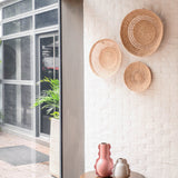 Open Weave Wall Baskets, Large - Woven Wall Baskets | LIKHÂ