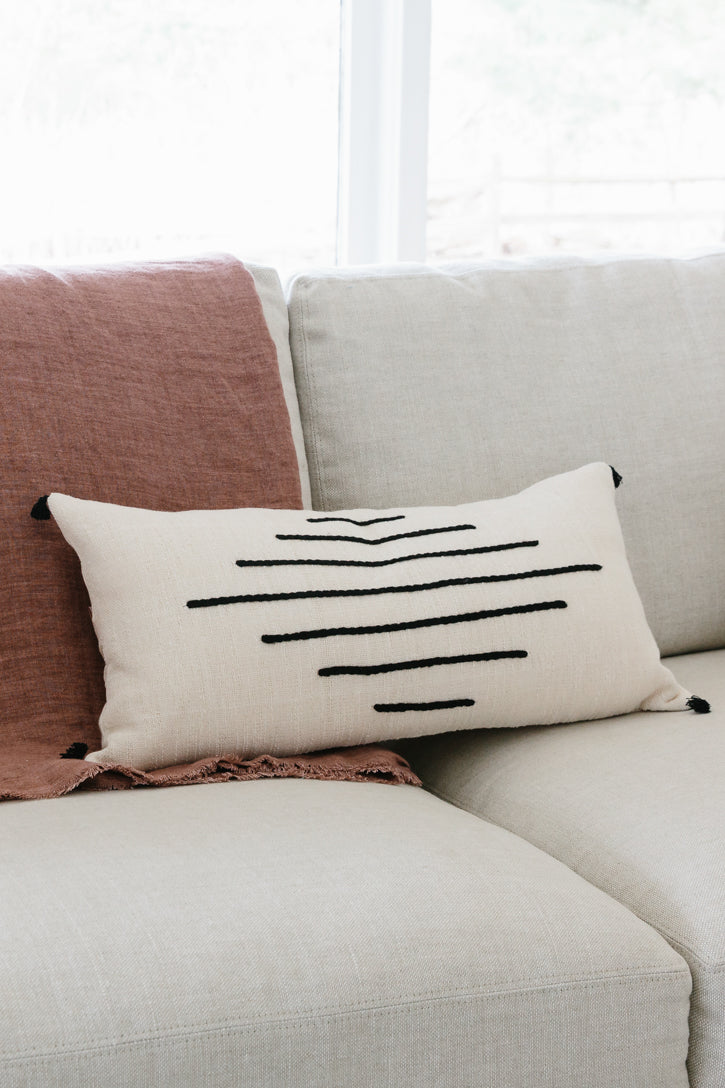 Hela Lumbar Throw Pillow