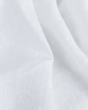 Linen couch cover in White