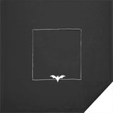 Bat Embroidered Duvet Cover Set Black