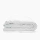 400TC Cotton Wrinkle-Free Sateen Solid Duvet Cover Set