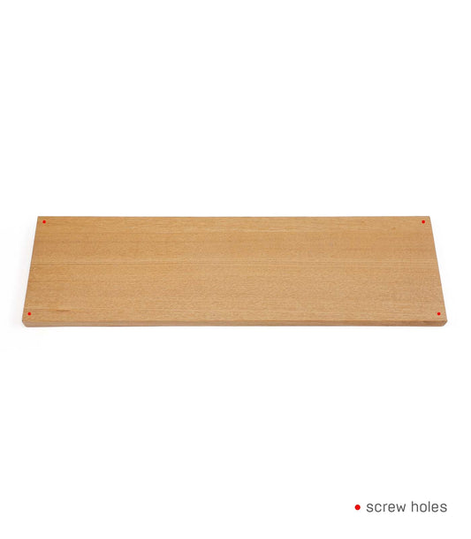 Replacement Wooden Top for Rolling Storage Cart - Steel -