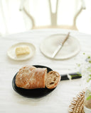 Wooden plate with handle