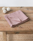 Woodrose Linen Tablecloth